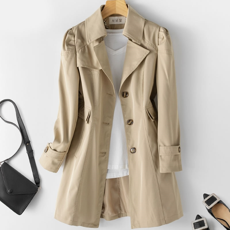 Isabel | Trendy trenchcoat voor dames