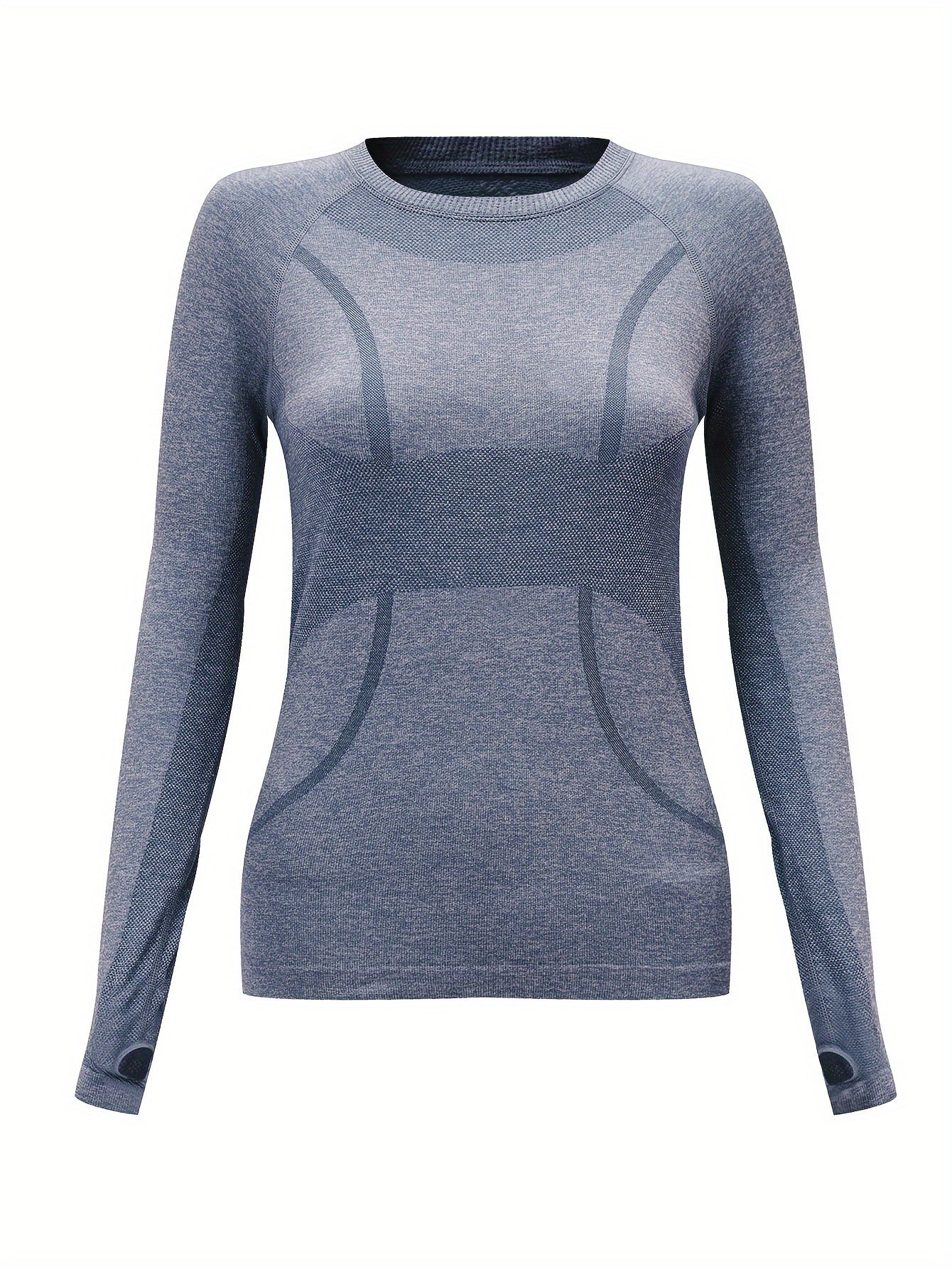 Sneldrogend hardloopshirt met lange mouwen voor optimale beweging & comfort afbeelding 3