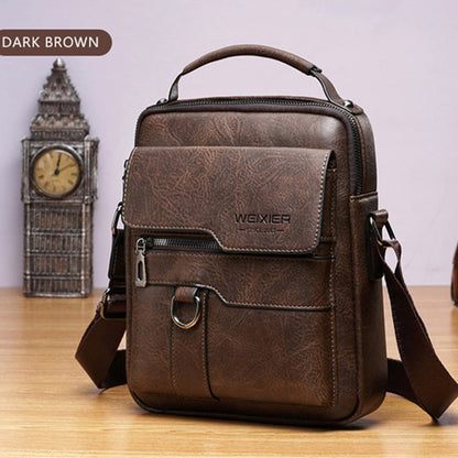 Leren crossbody tas