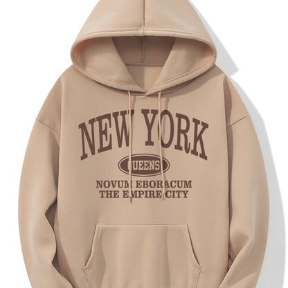 Stijlvolle New Yorkse hoodie van zachte katoenmix - perfect voor elk seizoen! 🗽👕 afbeelding 26