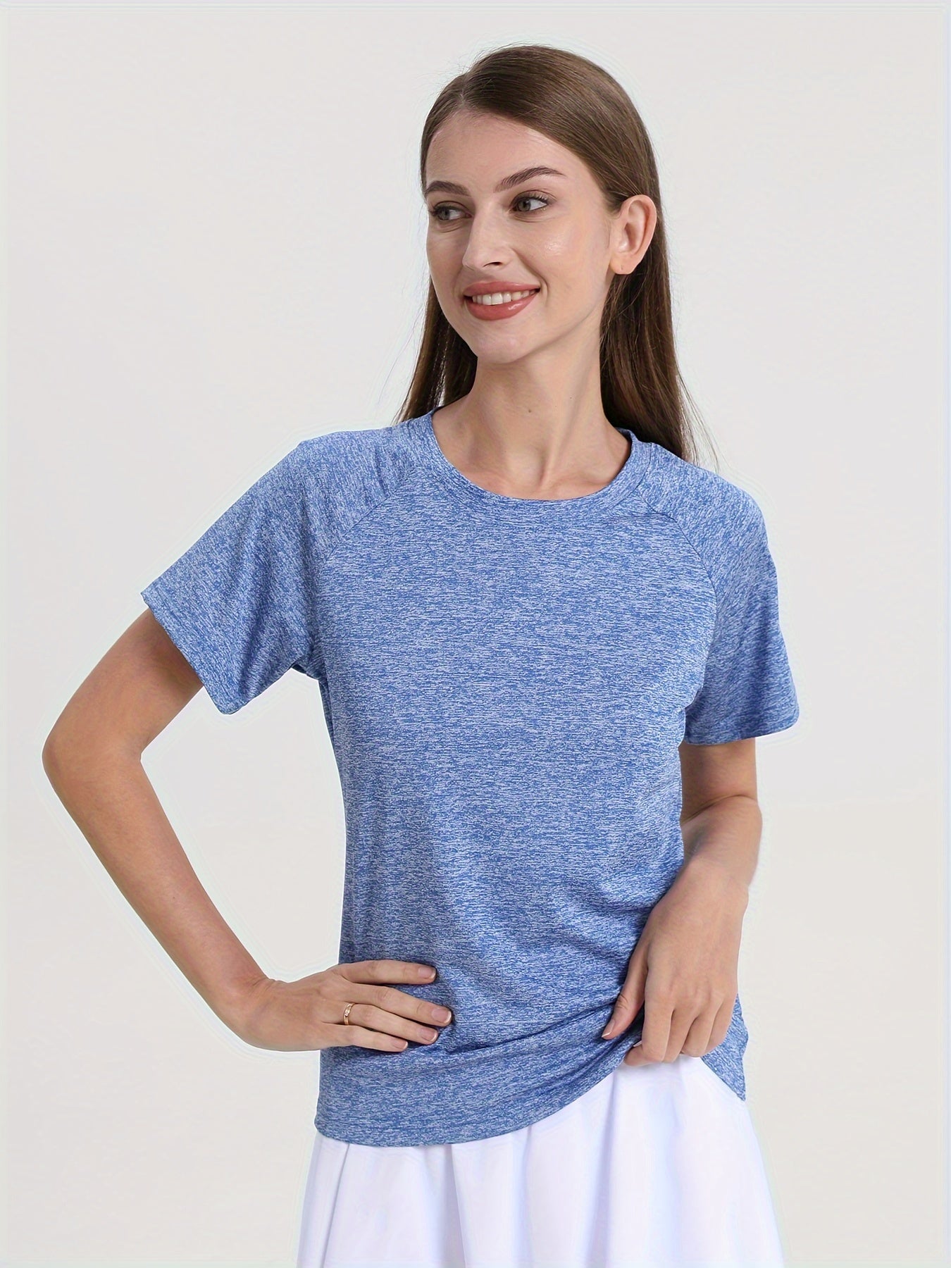 "Comfortabel en ademend: Casual hardloopshirt voor dames - perfect voor elke afstand!" afbeelding 1