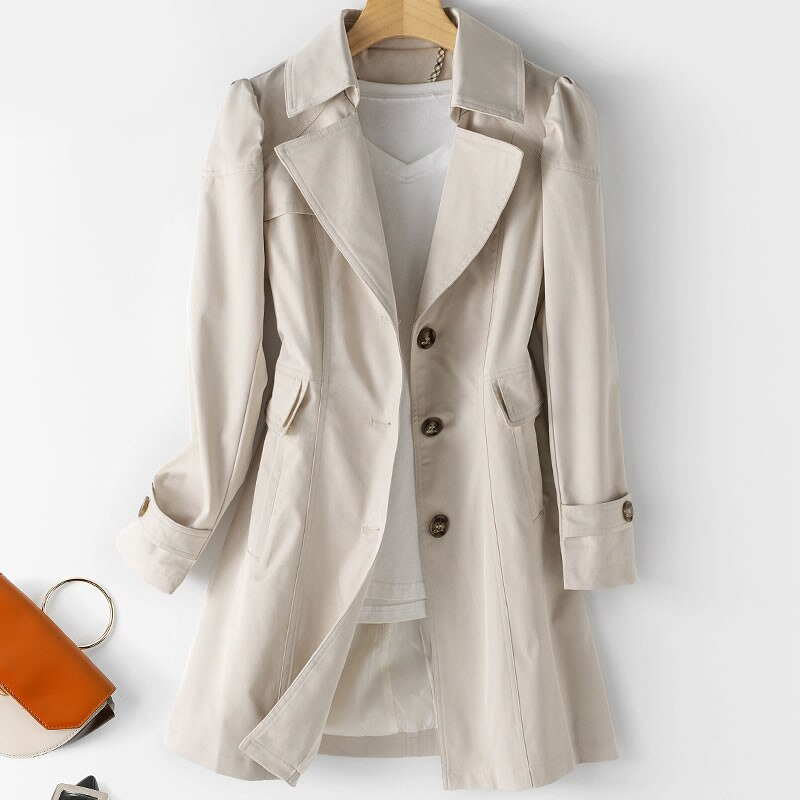 Isabel | Trendy trenchcoat voor dames