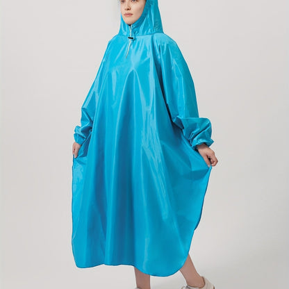 Stijlvolle regenponcho - ideaal voor heren en dames! Beschermt tegen regen en gemaakt van hoogwaardig materiaal. Perfect voor elk seizoen! afbeelding 14