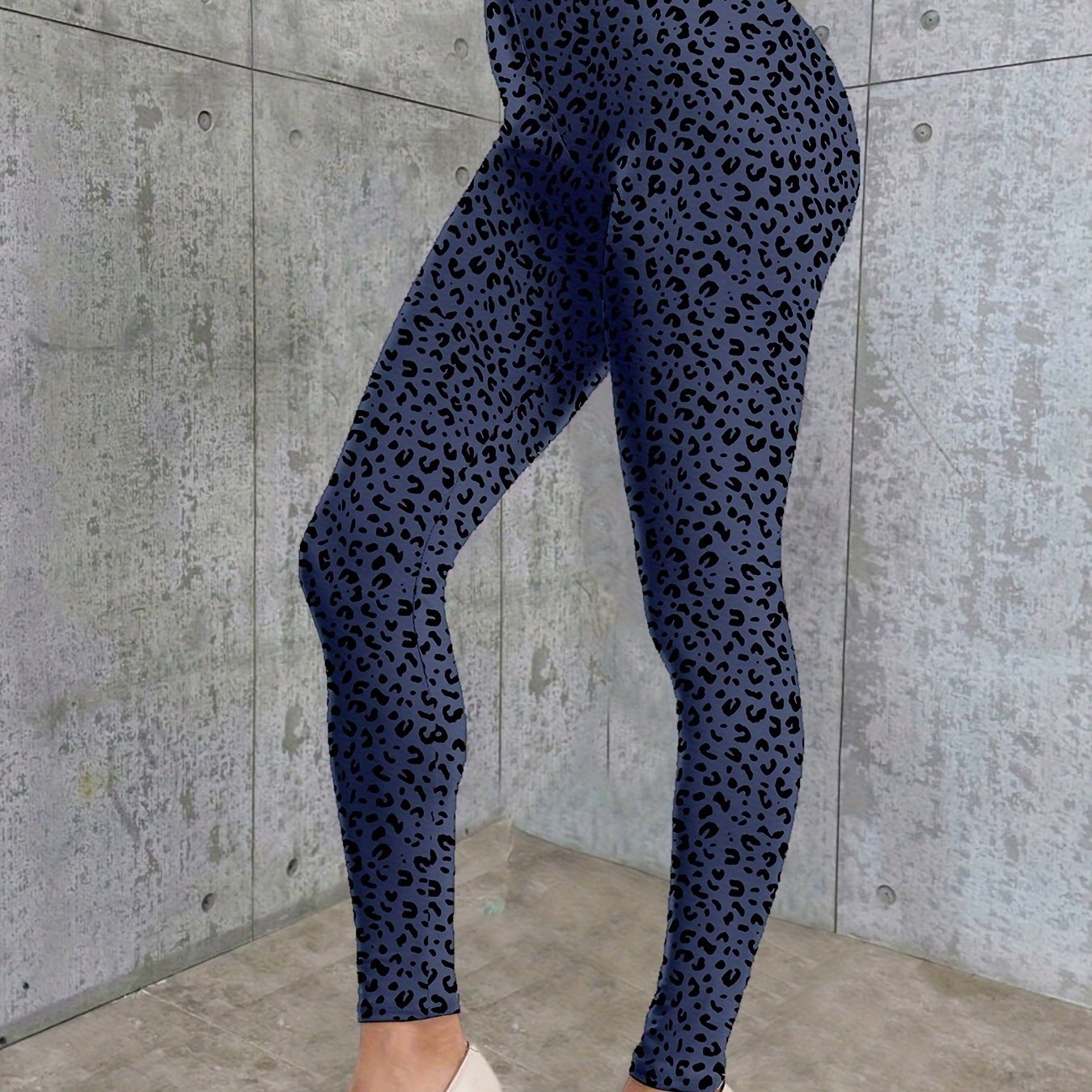 Luipaardprint Leggings: Skinny, High Waist & Comfortabel | Bestel nu afbeelding 13