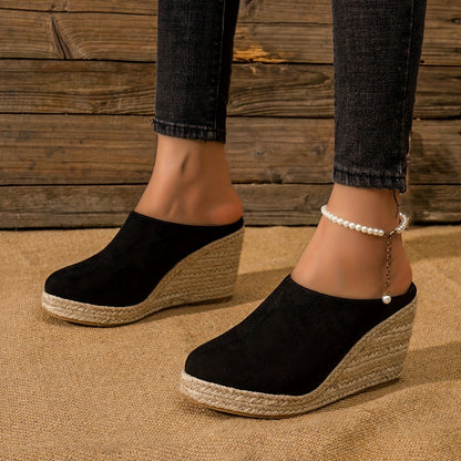 Stijlvolle espadrille hakken zonder achterbandje - luxe comfort voor elke gelegenheid afbeelding 6