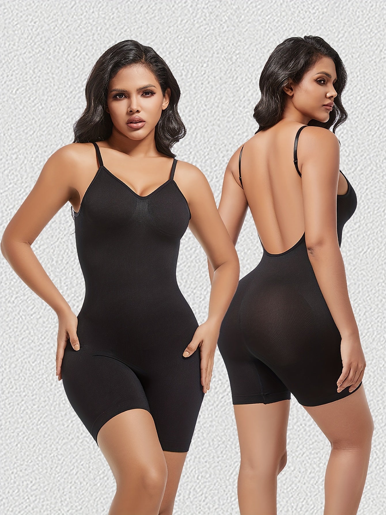 Naadloze body shaper voor plus size dames | Hoogwaardige katoenmix | Luna Geef je lichaam de ondersteuning die het verdient met de elegante en comfortabele Luna body shaper. Gemaakt van ademend katoen voor een strakke, verfijnde look, perfect voor elke gelegenheid. Ontdek de ultieme mix van comfort en stijl! afbeelding 8