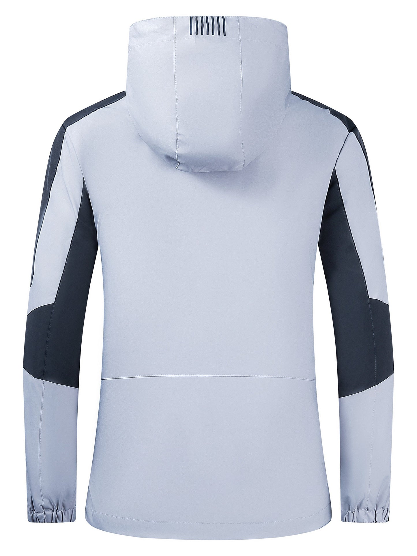 Sportieve colorblock hoodie in grote maten afbeelding 9