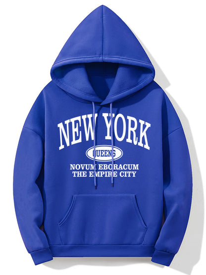 Stijlvolle New Yorkse hoodie van zachte katoenmix - perfect voor elk seizoen! 🗽👕 afbeelding 2