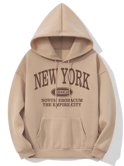 Stijlvolle New Yorkse hoodie van zachte katoenmix - perfect voor elk seizoen! 🗽👕 afbeelding 8