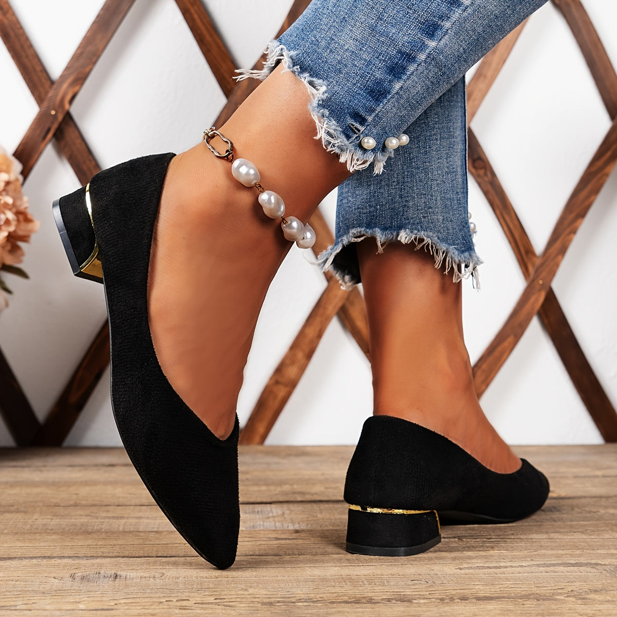 Zwarte chunky pumps | Stijlvol, stabiel en lichtgewicht | Herfstfavoriet afbeelding 4