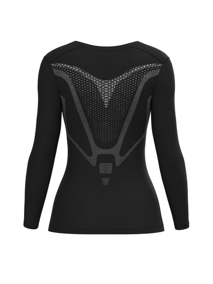 Sneldrogend Yoga Shirt met Lange Mouwen - Stijlvol en Comfortabel - Perfect voor Sport en Fitness afbeelding 2