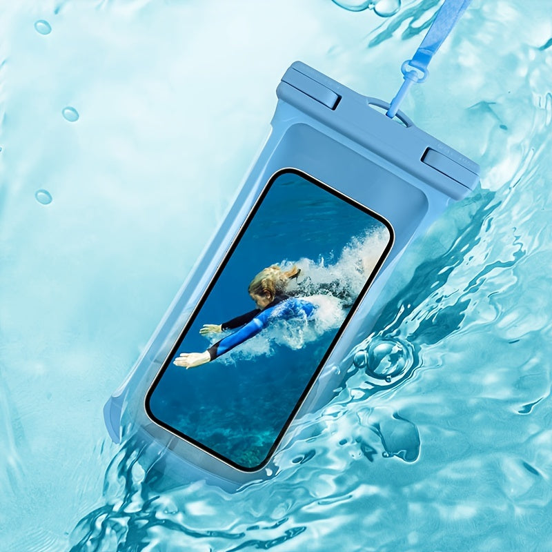 Waterdicht Telefoonzakje met Nekband - Bescherming voor je Smartphone Ongeacht het Weer! afbeelding 6