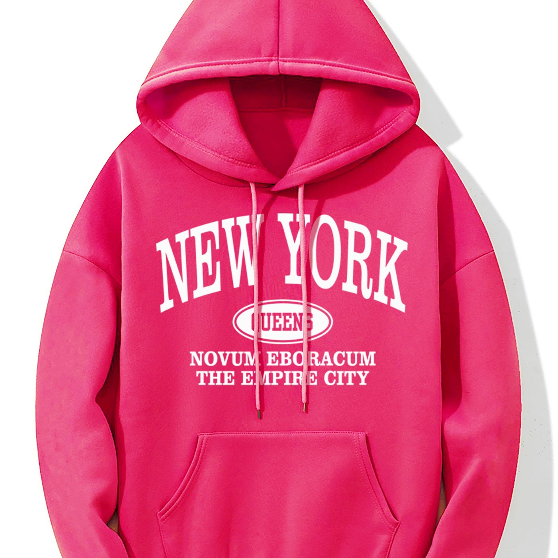 Stijlvolle New Yorkse hoodie van zachte katoenmix - perfect voor elk seizoen! 🗽👕 afbeelding 11