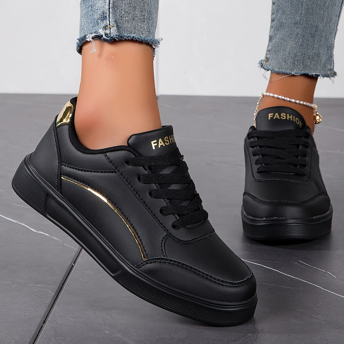 Elegante en Comfortabele Dames Sneakers | Ademend en Stijlvol | Shop Nu! afbeelding 3