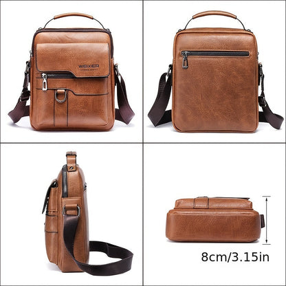 Leren crossbody tas