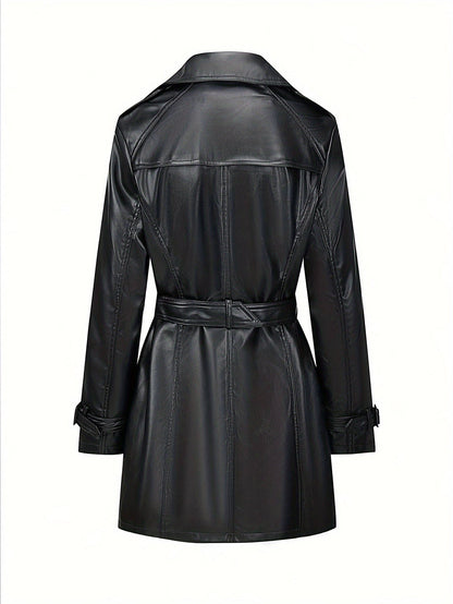 Elegante en tijdloze vintage trenchcoat van katoenmix | Voorjaar & herfst must-have afbeelding 2