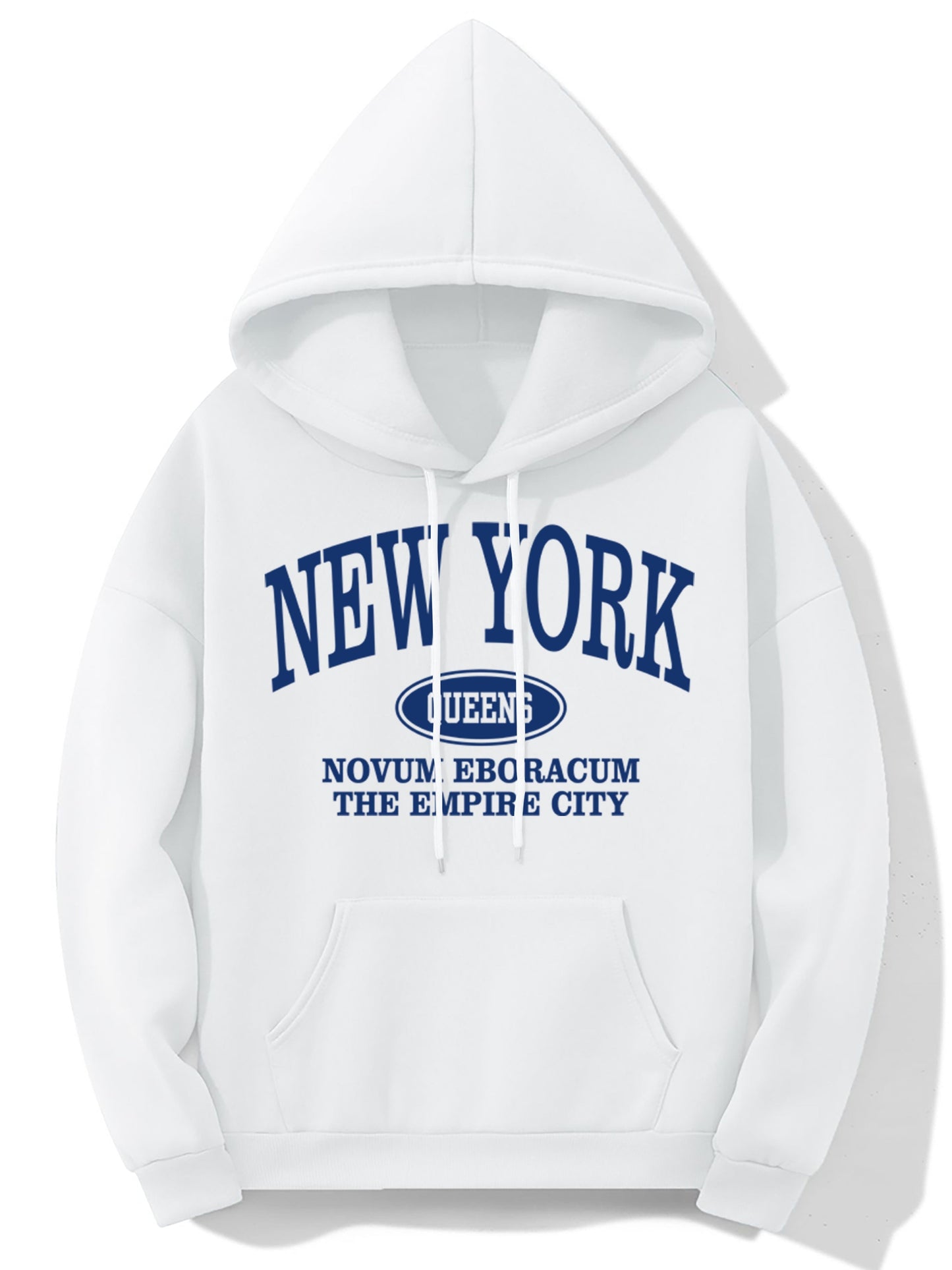 Stijlvolle New Yorkse hoodie van zachte katoenmix - perfect voor elk seizoen! 🗽👕 afbeelding 3