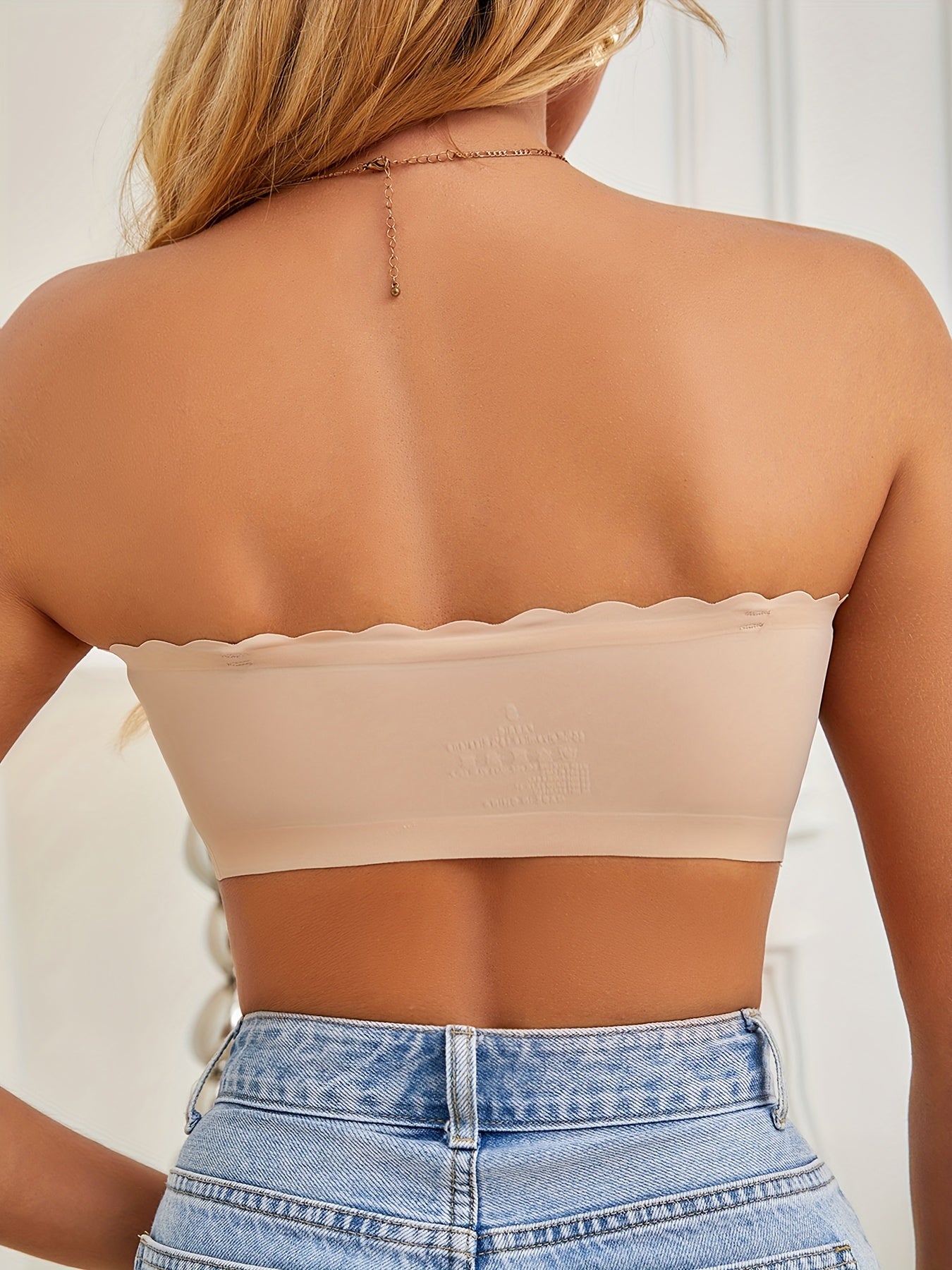 Stevige naadloze strapless bh met voorsluiting - perfecte ondersteuning en comfort. Ontdek de ideale bh voor elke gelegenheid! afbeelding 4