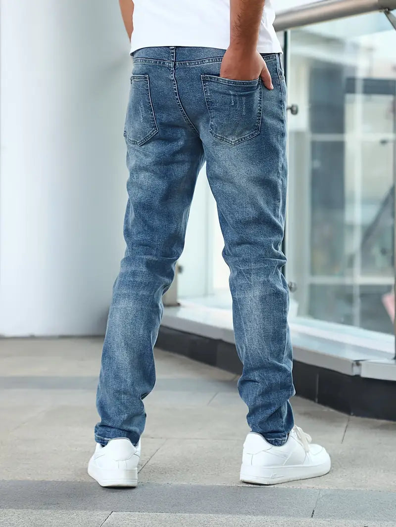 Stoere jeans van premium denim | Duurzaam en comfortabel | Shop nu! afbeelding 2