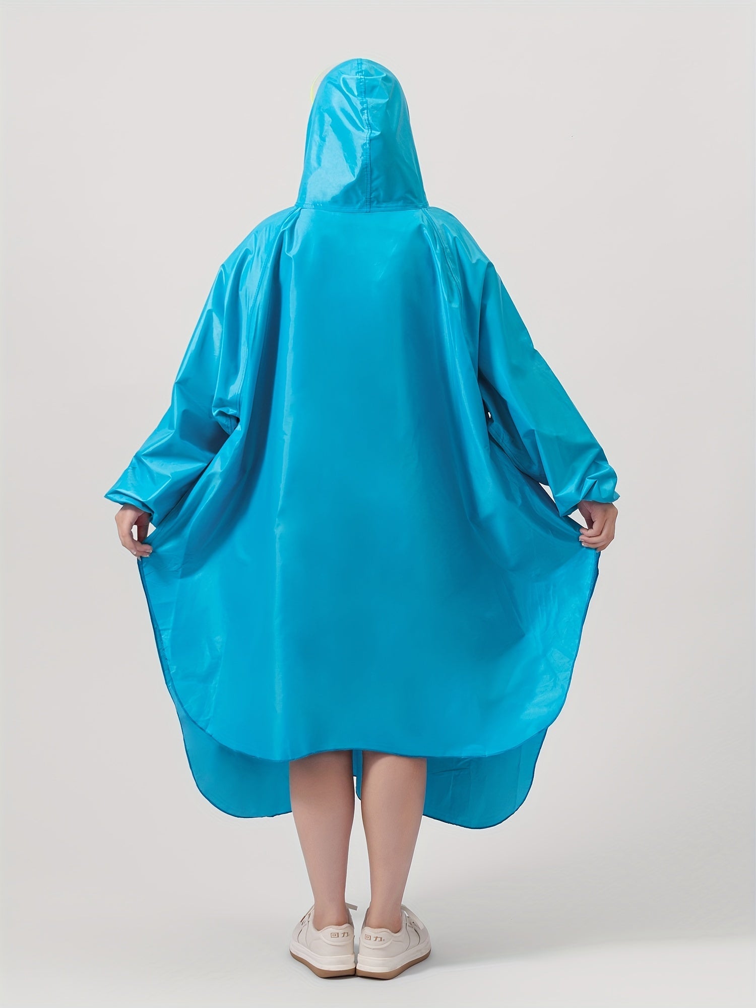 Stijlvolle regenponcho - ideaal voor heren en dames! Beschermt tegen regen en gemaakt van hoogwaardig materiaal. Perfect voor elk seizoen! afbeelding 5