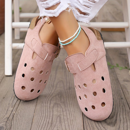 Stijlvolle en comfortabele retro kurk clogs met slingback - Ideaal voor de zomer afbeelding 3