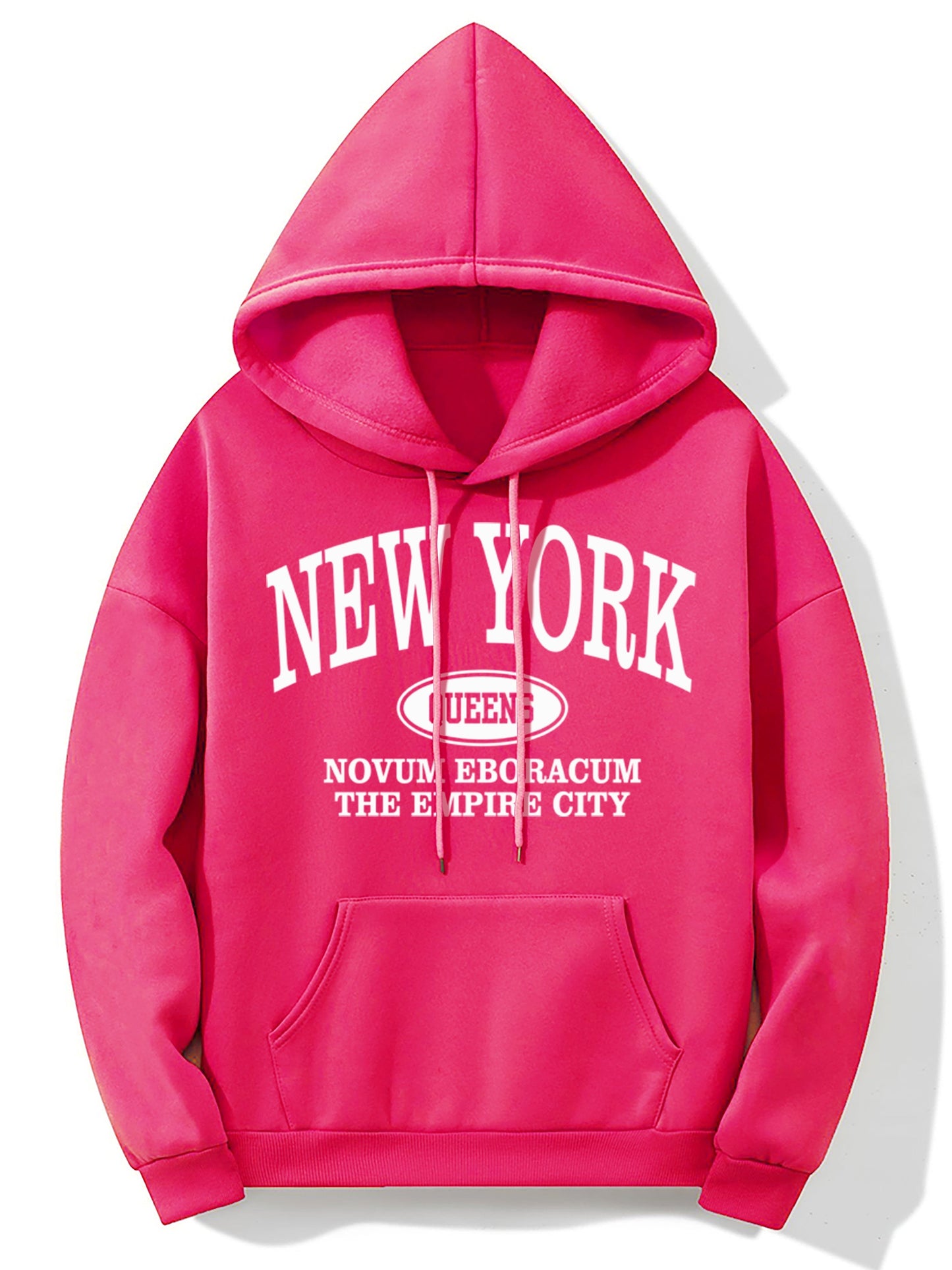 Stijlvolle New Yorkse hoodie van zachte katoenmix - perfect voor elk seizoen! 🗽👕 afbeelding 4