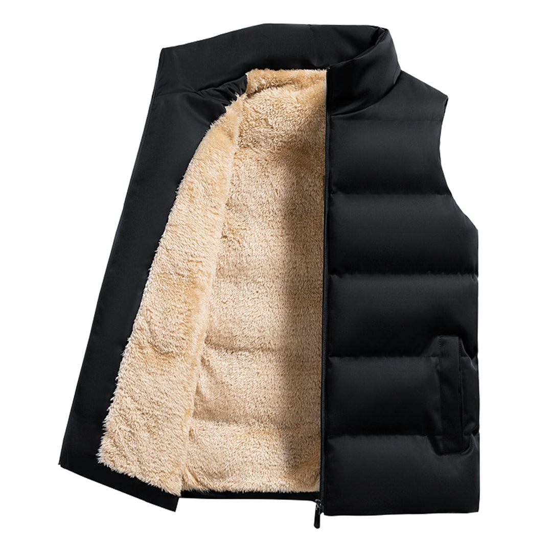 Comfortabel en veelzijdig: Warm Lichtgewicht Vest van Katoenmix | Regular Fit | Perfect voor Dagelijkse Activiteiten afbeelding 13