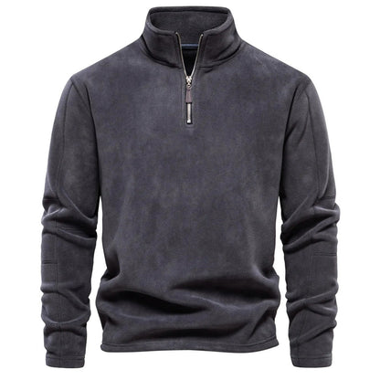 Finn Polar Fleece Trui: Luxe en Warme Regular Fit voor Herfst & Winter afbeelding 18