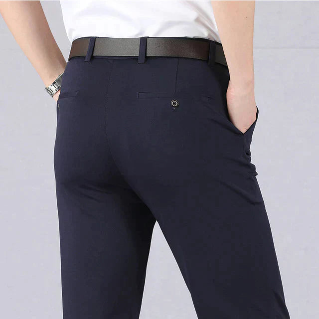 Daan | Klassieke slim-fit heren pantalon met ultra stretch