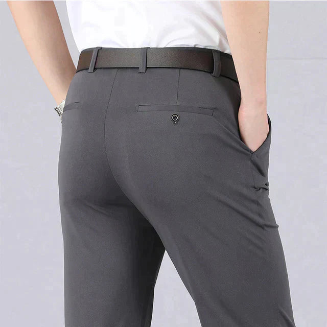 Daan | Klassieke slim-fit heren pantalon met ultra stretch