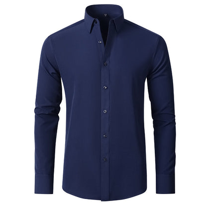 Niels | Effen kleur button-down heren overhemd