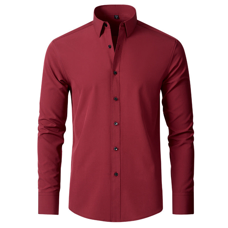 Niels | Effen kleur button-down heren overhemd