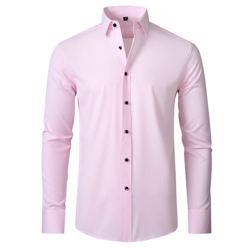 Niels | Effen kleur button-down heren overhemd