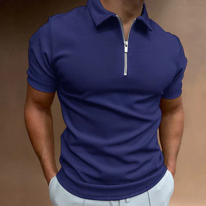 Ralph Polo | Casual Herenpolo met rits Farromode afbeelding 6