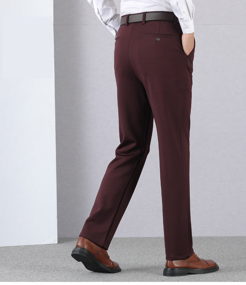 Daan | Klassieke slim-fit heren pantalon met ultra stretch