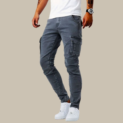 Arno | Super-stretch cargo jeans