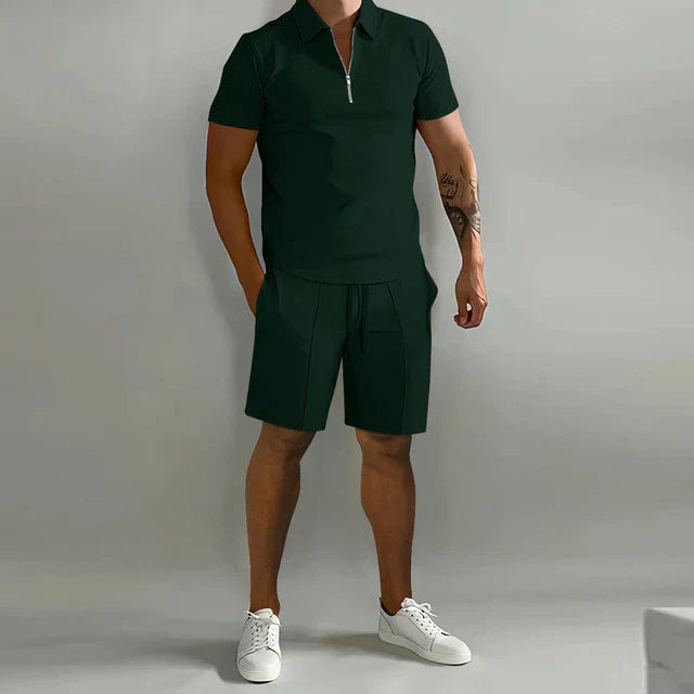 HUGO Tweedelige set | Polo en short zomerset voor heren Farromode afbeelding 7