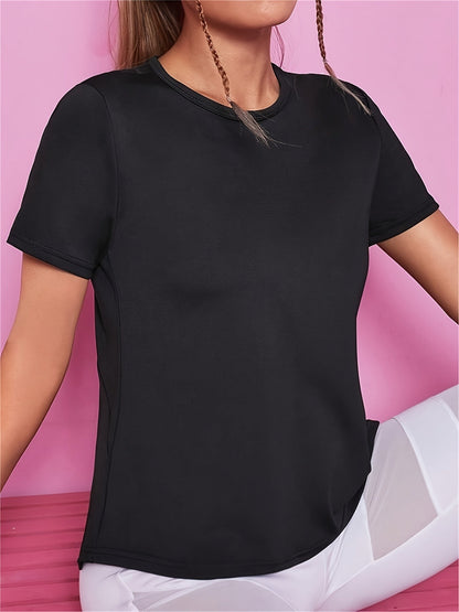 Ademend Dames Sportshirt | Sneldrogend met Mesh-Contrast | Shop Nu! afbeelding 4