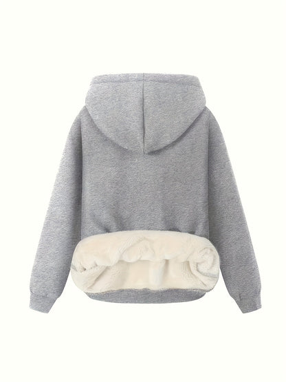 Nina Effen Kleur Dames Hoodie - Stijlvol en Warm voor Elk Seizoen afbeelding 1