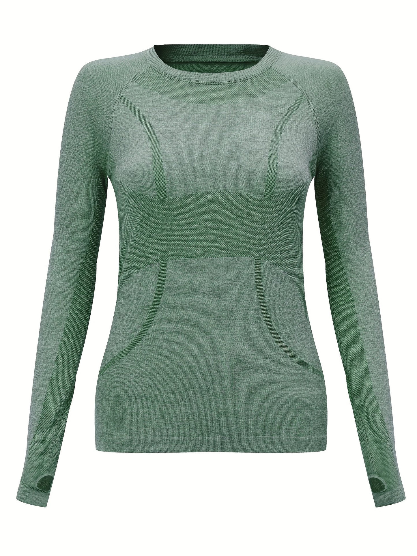 Sneldrogend hardloopshirt met lange mouwen voor optimale beweging & comfort afbeelding 2