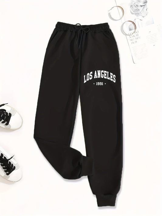 Comfortabele en luxe dames sweatpants - Ideaal voor een stijlvolle casual look afbeelding 1