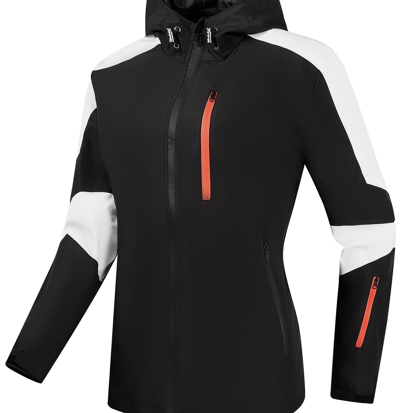 Sportieve colorblock hoodie in grote maten afbeelding 14