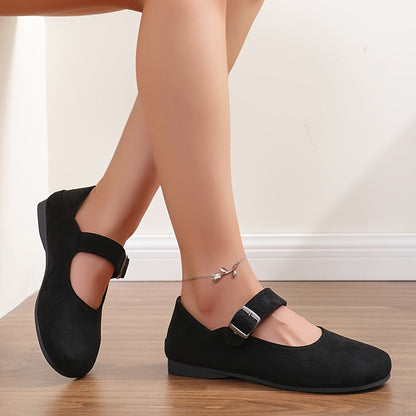 Chique en comfortabel: Klassieke balletflats met enkelbandje - Shop nu! afbeelding 6