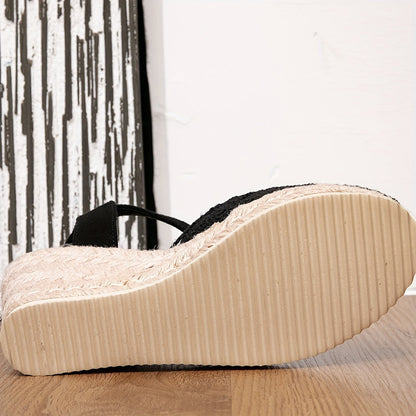 Chique en comfortabele dames espadrille sleehak sandalen | Stijlvolle en veelzijdige zomerschoenen afbeelding 7