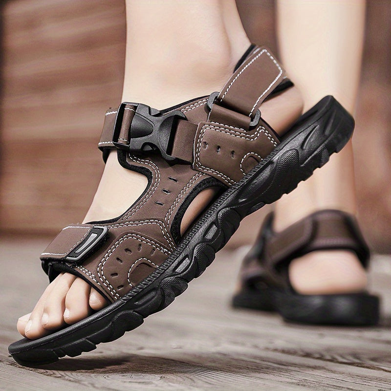 Duurzame antislip heren sandalen