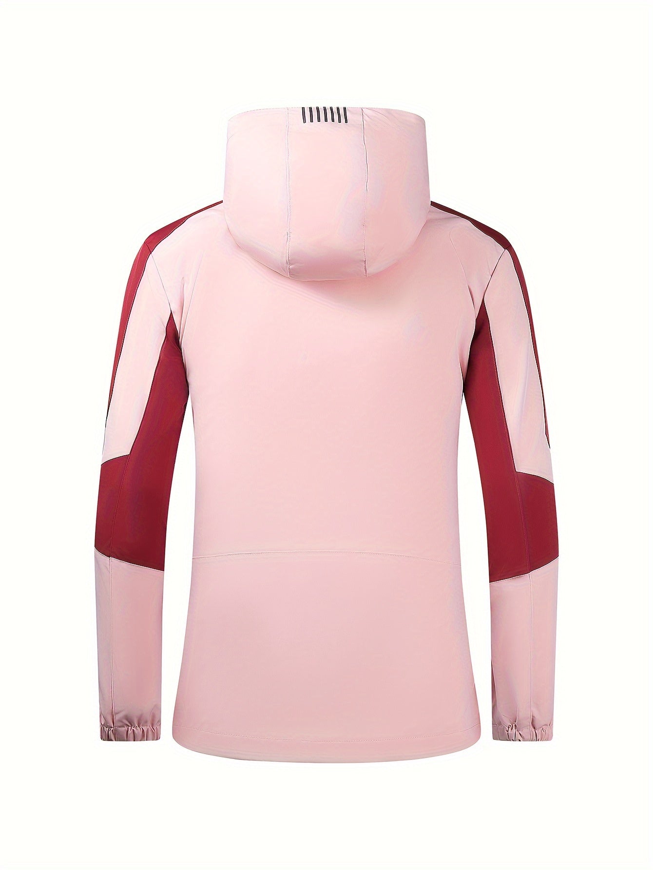 Sportieve colorblock hoodie in grote maten afbeelding 10