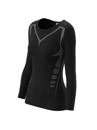 Sneldrogend Yoga Shirt met Lange Mouwen - Stijlvol en Comfortabel - Perfect voor Sport en Fitness afbeelding 3