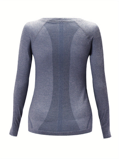 Sneldrogend hardloopshirt met lange mouwen voor optimale beweging & comfort afbeelding 7