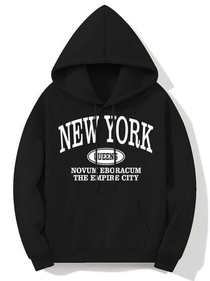 Stijlvolle New Yorkse hoodie van zachte katoenmix - perfect voor elk seizoen! 🗽👕 afbeelding 10