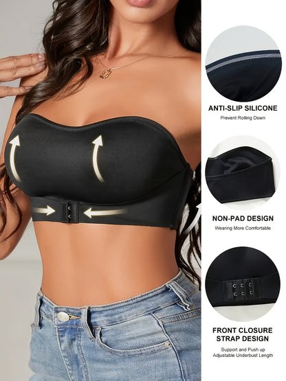 Sportieve Comfortabele Push-up Bandeau: Ondersteuning, Stijl en Comfort in één! afbeelding 5